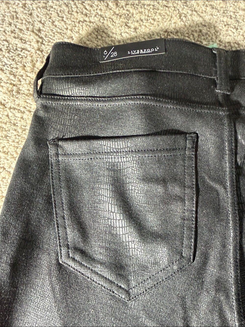 Liverpool Women’s Black Leggings - Picture 5 of 10